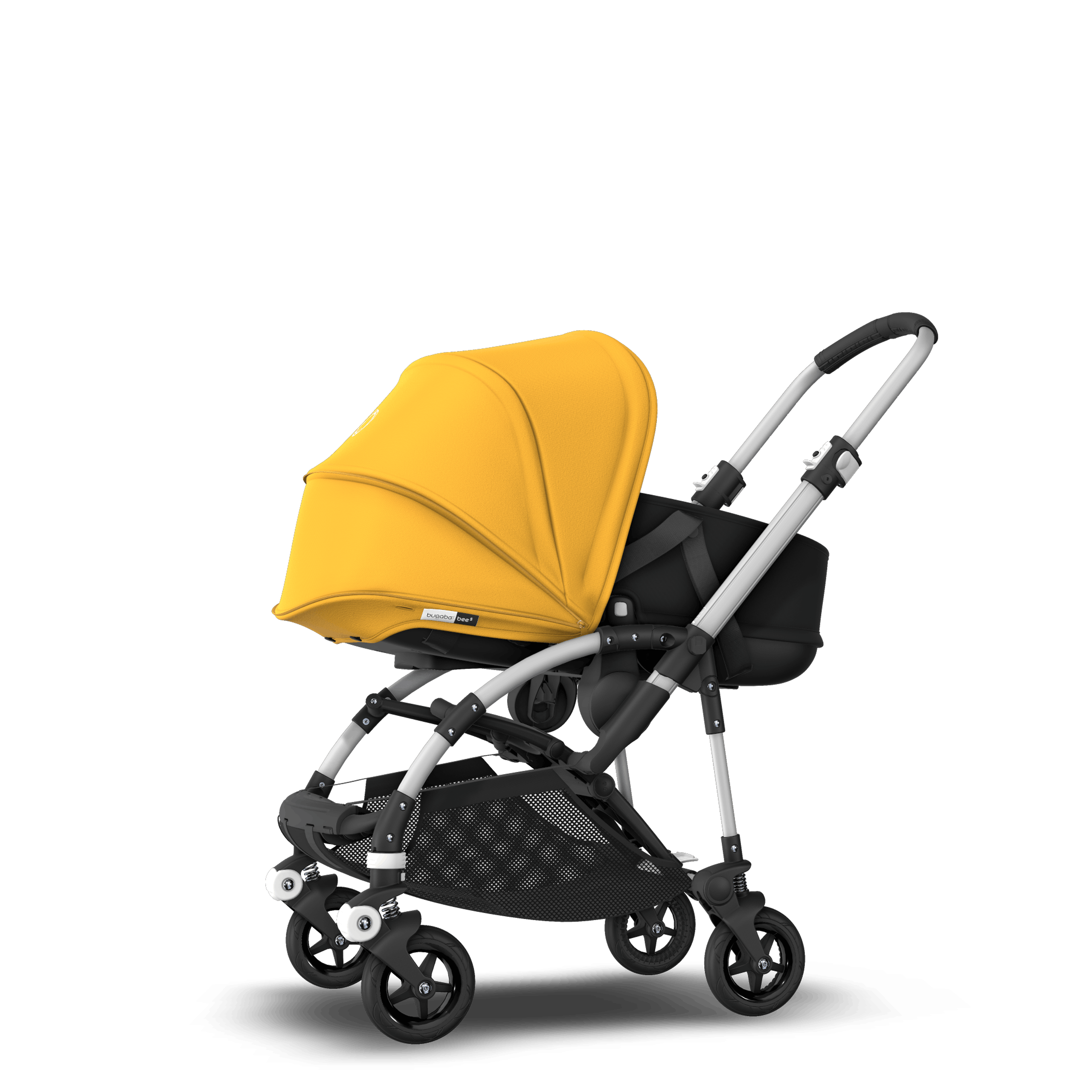 Bugaboo Bee5 bassinet and seat stroller with self stand sunrise