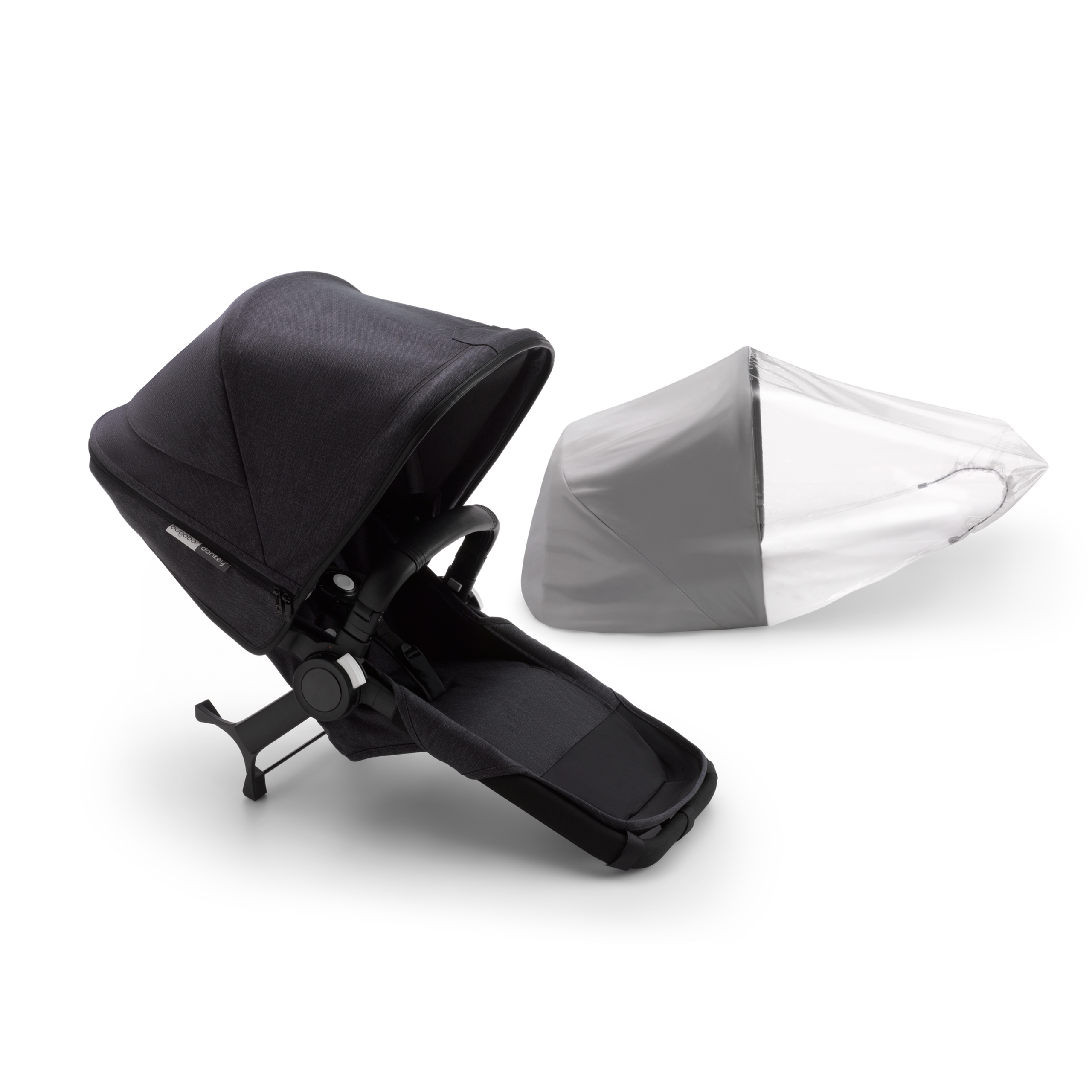 Bugaboo Donkey 3 Mineral duo ext complete | BLACK/WASHED BLACK - Thumbnail Slide 1 of 2