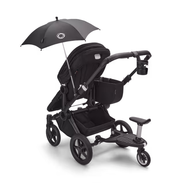 Refurbished Bugaboo Donkey 5 Mono complete UK GRAPHITE/GREY MÉLANGE-GREY MÉLANGE - Main Image Slide 9 of 9