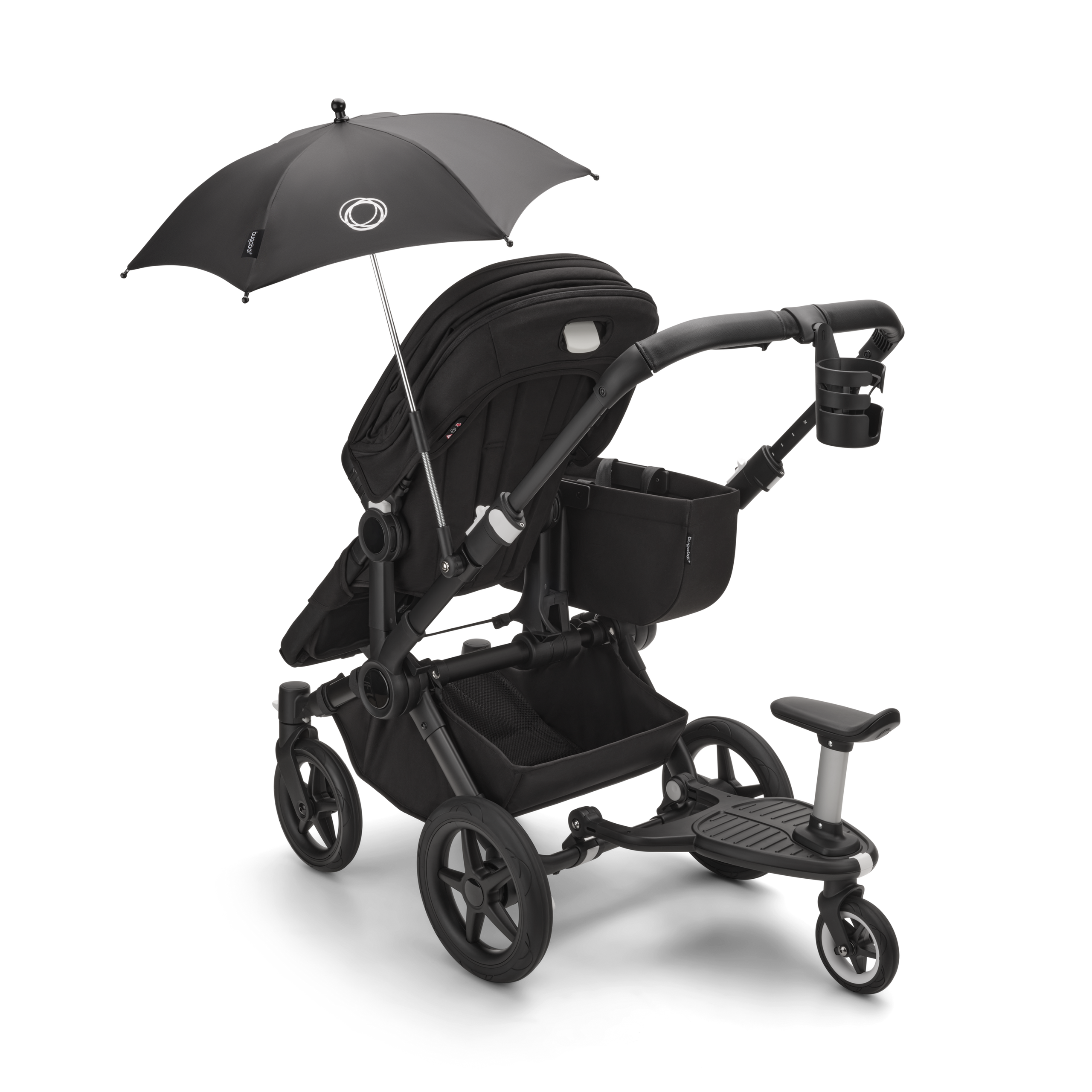 Refurbished Bugaboo Donkey 5 Mono complete UK GRAPHITE/GREY MÉLANGE-GREY MÉLANGE - Thumbnail Slide 9 of 9