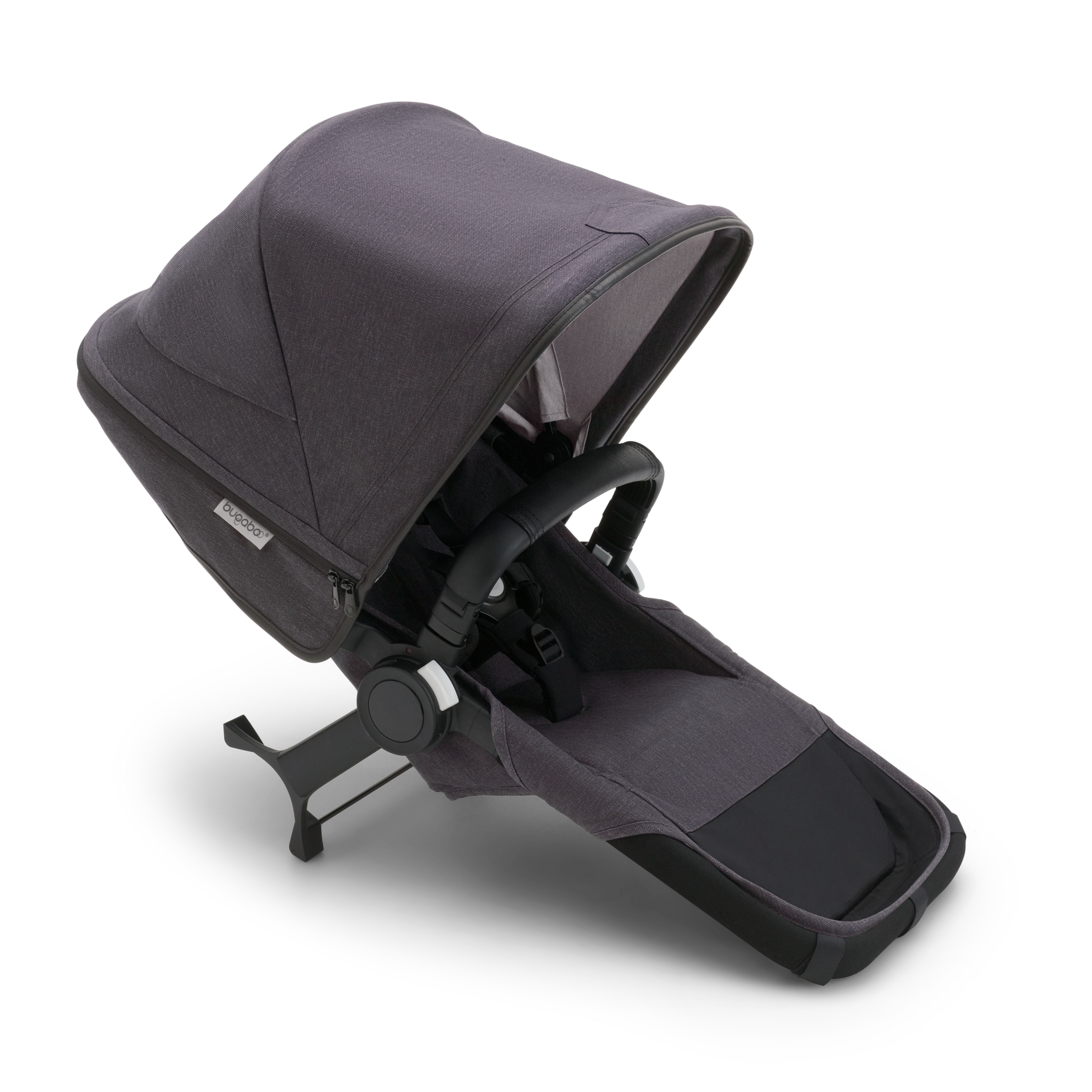 Bugaboo Donkey 5 Mineral Duo extension complete RW fabric US WASHED BLACK - Thumbnail Slide 1 of 2