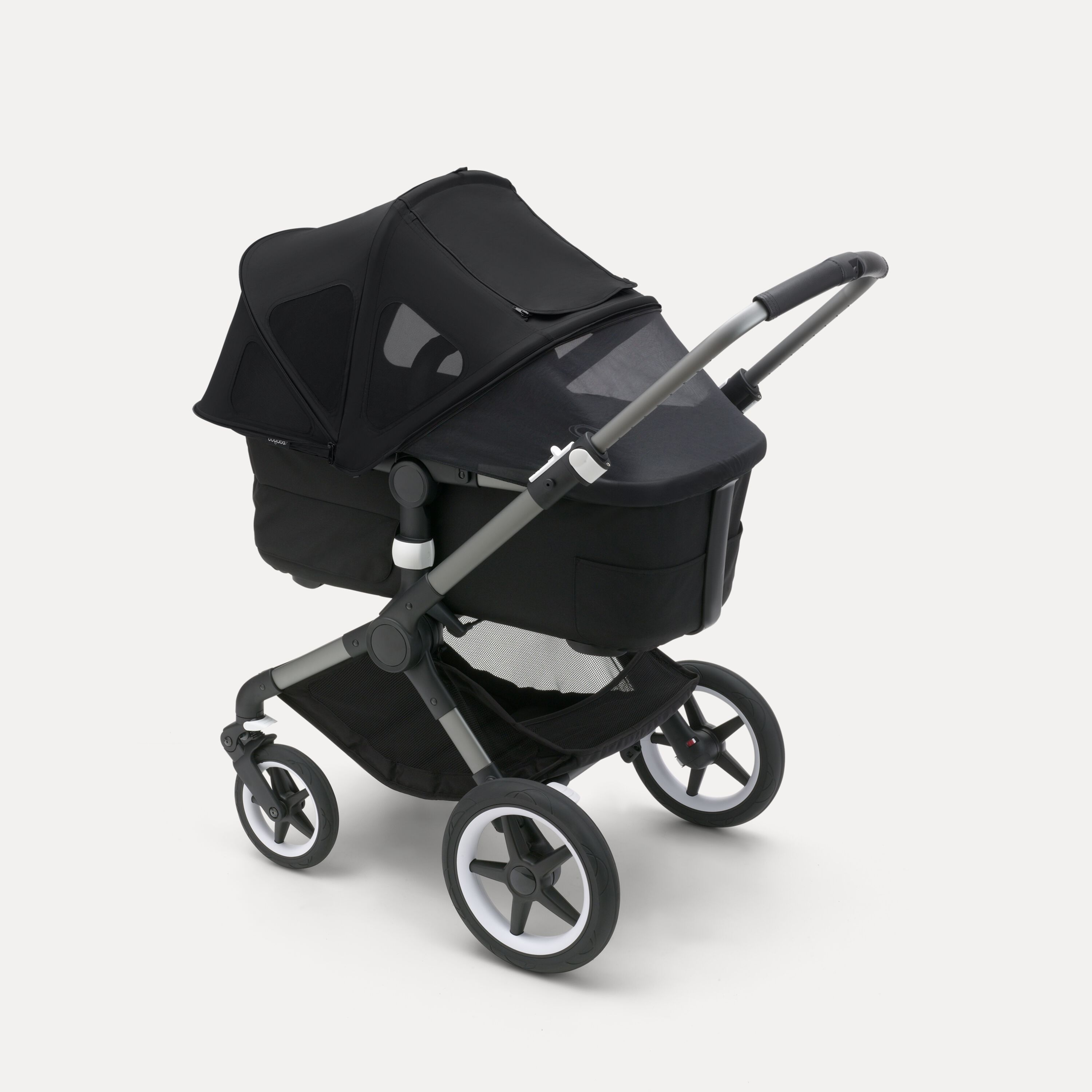Bugaboo Fox/Cameleon3/Lynx breezy sun canopy MIDNIGHT BLACK - Main Modal Image Slide 4 of 5