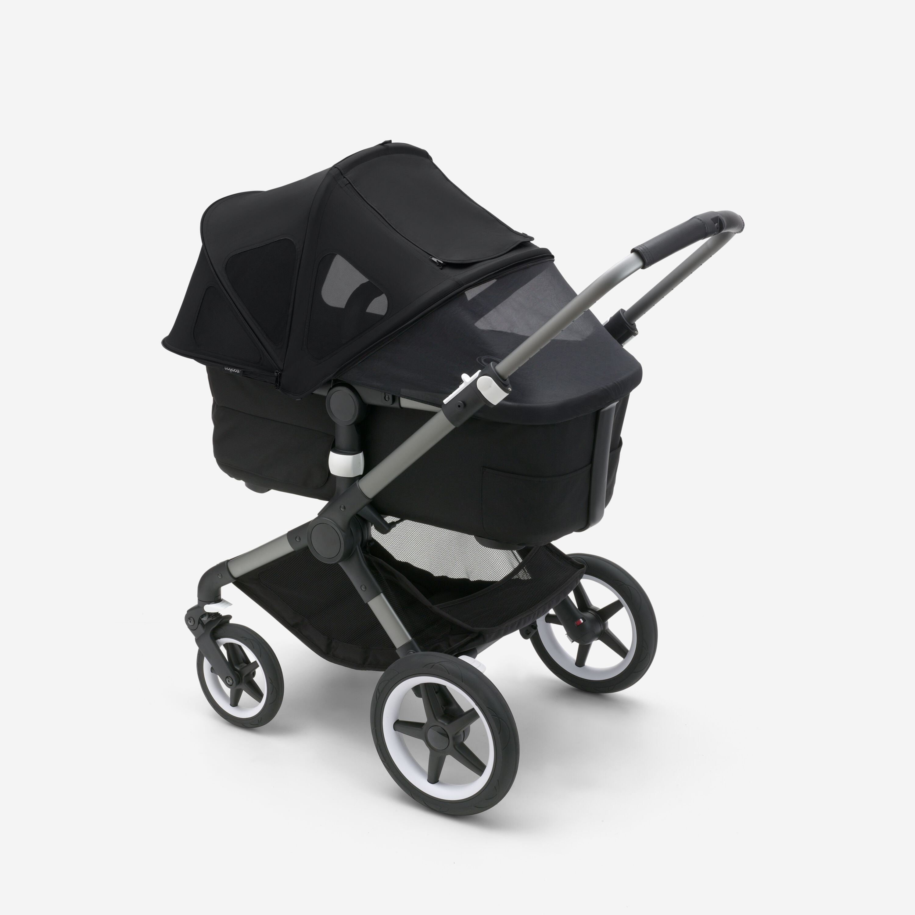 Bugaboo Fox/Cameleon3/Lynx breezy sun canopy MIDNIGHT BLACK - Main Modal Image Slide 4 of 5
