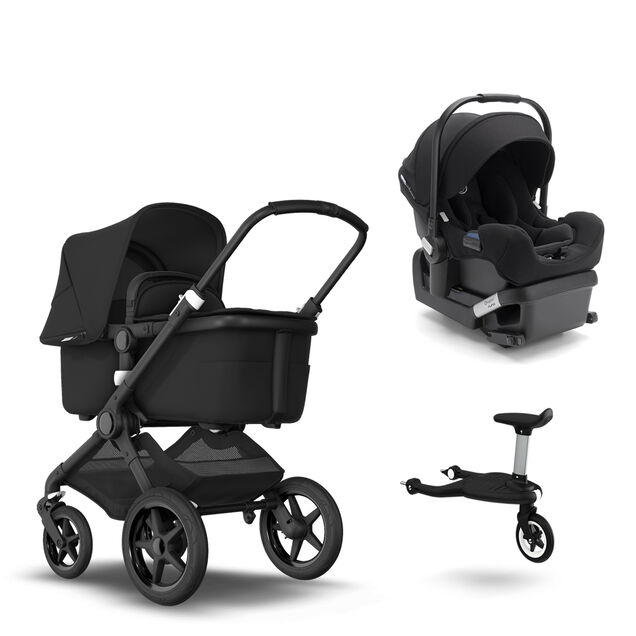 US - Fox 2 black, black, black & Turtle & Wheeled board - Main Image Slide 1 of 1