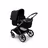 Bugaboo Fox 3 bassinet and seat stroller graphite base, midnight black fabrics, midnight black sun canopy - Thumbnail Slide 2 of 7