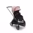Passeggino Bugaboo Dragonfly con seduta e telaio graphite, tessuti midnight black e cappottina morning pink. - Thumbnail Slide 1 of 16