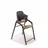 Bugaboo Giraffe chair in warm wood/grey, with baby set in grey. - Thumbnail Slide 3 of 4