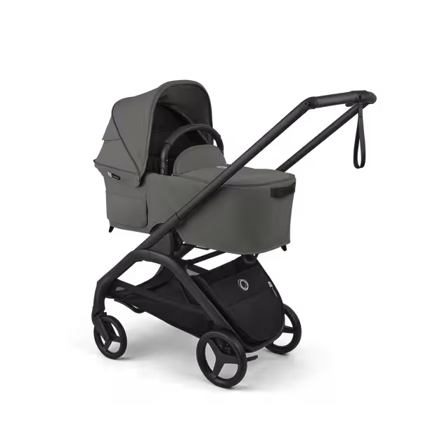 Bugaboo Dragonfly Plus 2-in-1 stroller black base, forest green fabrics, forest green sun canopy - Main Image Slide 2 of 11