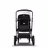 Bugaboo Fox 2 Seat and Bassinet Stroller Fresh white sun canopy, Black style set, black chassis - Thumbnail Slide 3 of 6