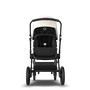 Bugaboo Fox 2 Seat and Bassinet Stroller Fresh white sun canopy, Black style set, black chassis - Thumbnail Slide 3 of 6