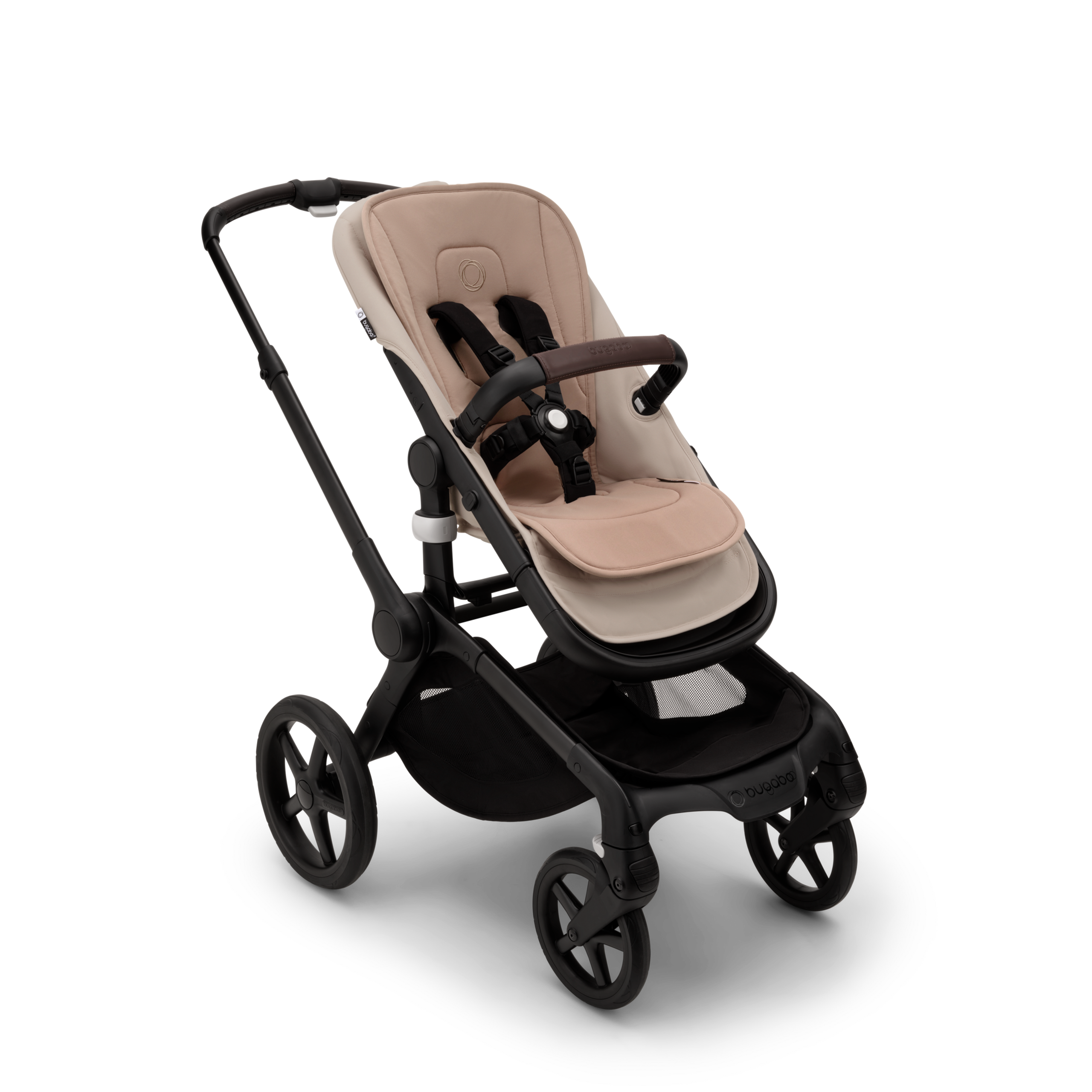 Bugaboo dual comfort seat liner DUNE TAUPE - Thumbnail Slide 2 of 3