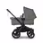 Bugaboo Donkey 5 twin stroller black base, forest green fabrics, forest green sun canopy - Thumbnail Slide 2 of 12
