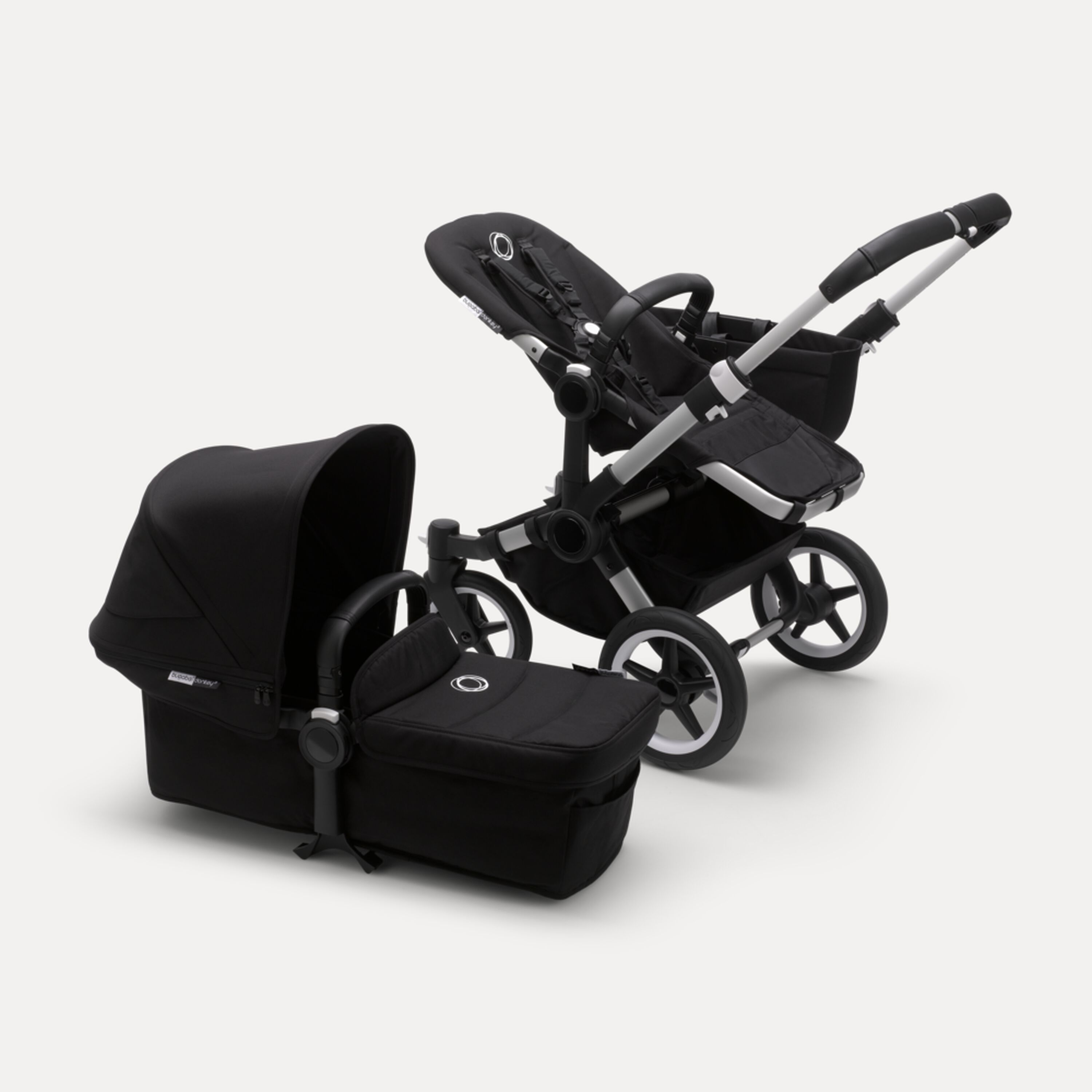 Refurbished Bugaboo Donkey3 mono complete ALU/BLACK-BLACK - Main Modal Image Slide 1 of 10