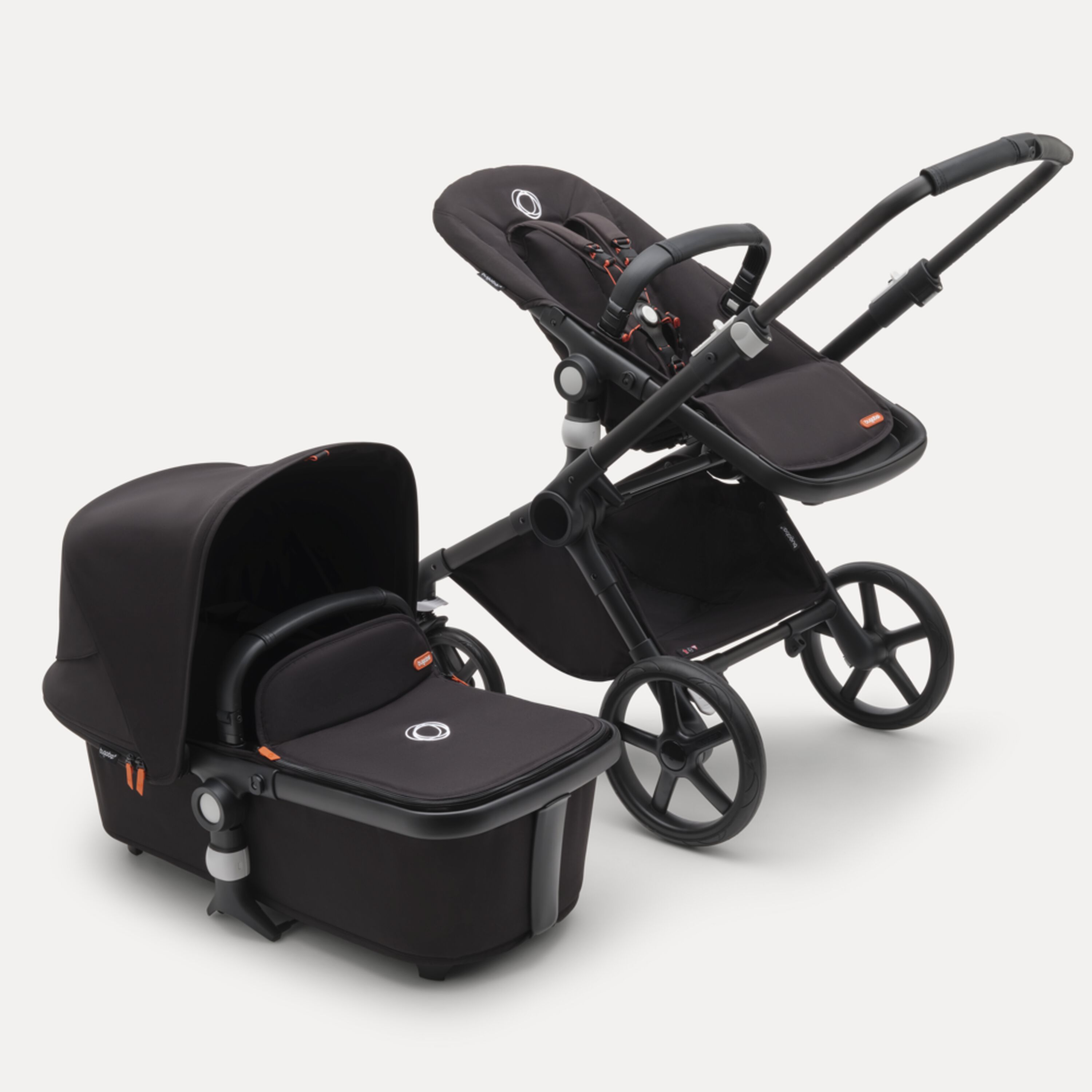 Refurbished Bugaboo Fox Cub complete UK BLACK/MIDNIGHT BLACK-MIDNIGHT BLACK - Main Modal Image Slide 1 of 1