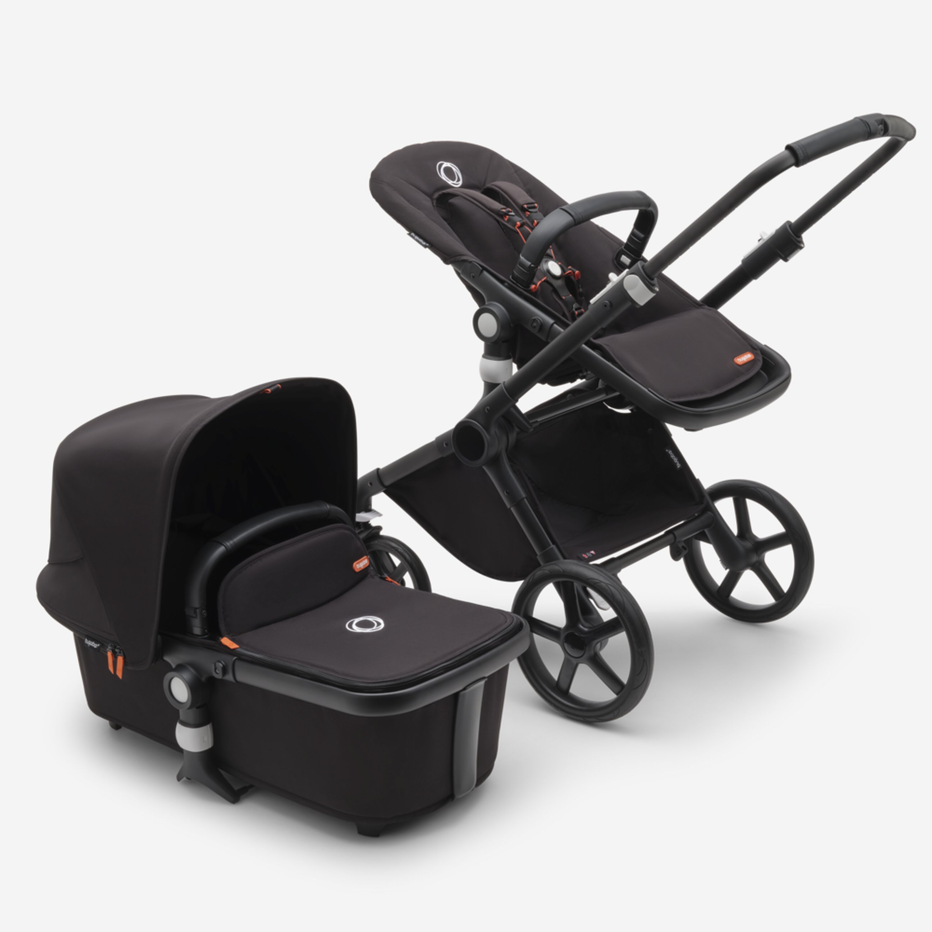 Refurbished Bugaboo Fox Cub complete UK BLACK/MIDNIGHT BLACK-MIDNIGHT BLACK - Main Modal Image Slide 1 of 1