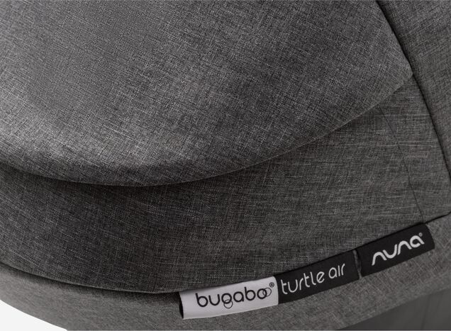 Bugaboo Fox 2 travel system grey melange (nr) sun canopy, grey melange fabrics, black base - Main Image Slide 17 of 18