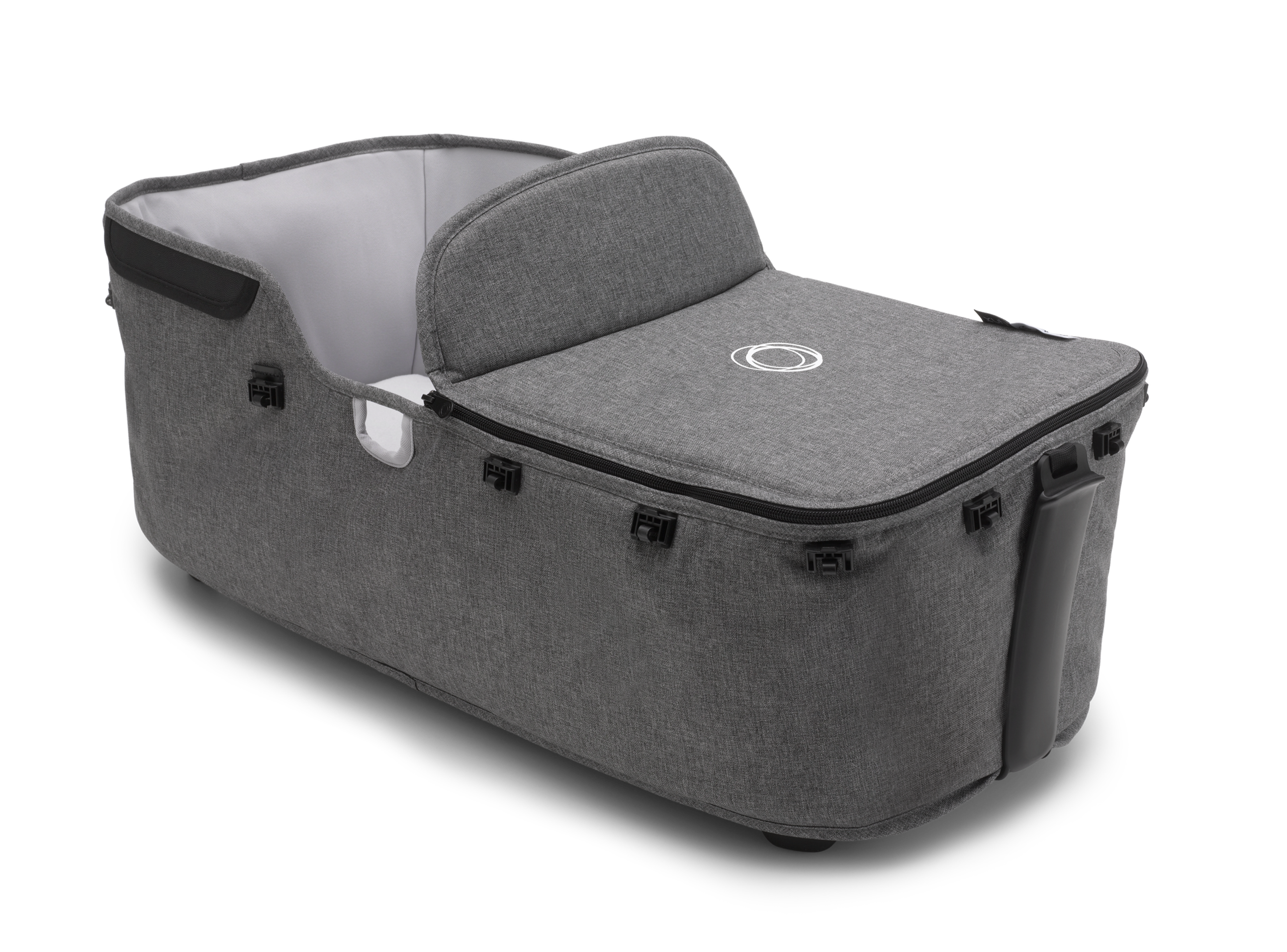 Bugaboo Lynx carrycot fabric set UK GREY MELANGE - Thumbnail Slide 1 of 1