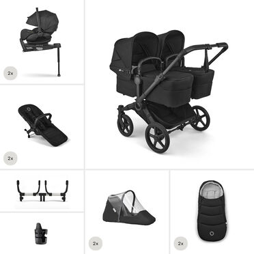 Bugaboo Donkey 6 Twin Ultimate newborn bundle