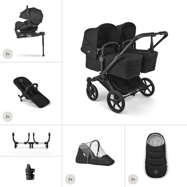 Bugaboo Donkey 6 Twin Ultimate newborn bundle - Main Image Slide 1 of 8