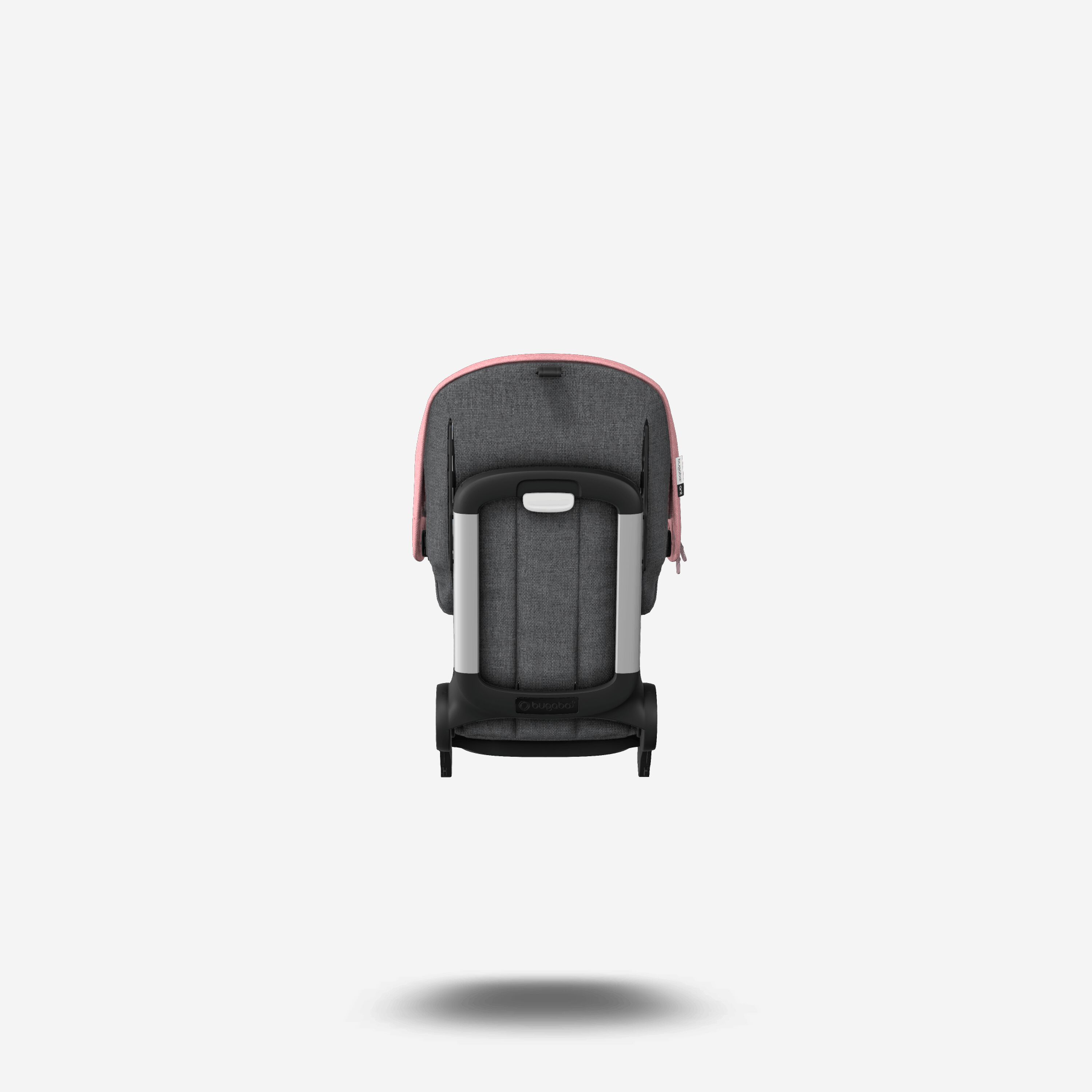 Refurbished Bugaboo Ant style set complete GREY MELANGE-PINK MELANGE - Main Modal Image Slide 3 of 7