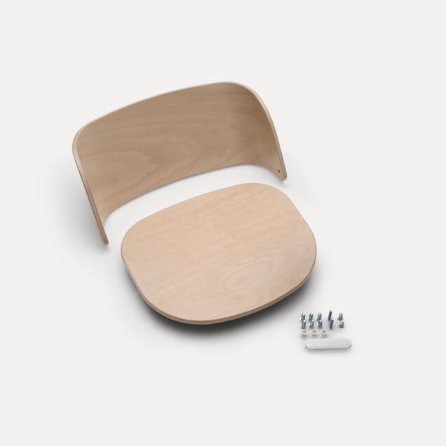 Bugaboo Giraffe seat & back rest NEUTRAL WOOD - Main Image Slide 2 of 2