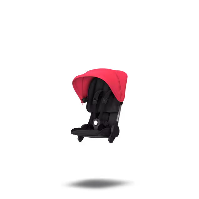 Bugaboo Ant style set complete BLACK-NEON RED - Main Image Slide 6 of 6