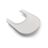 Bugaboo Giraffe tray in white. - Thumbnail Slide 4 of 7