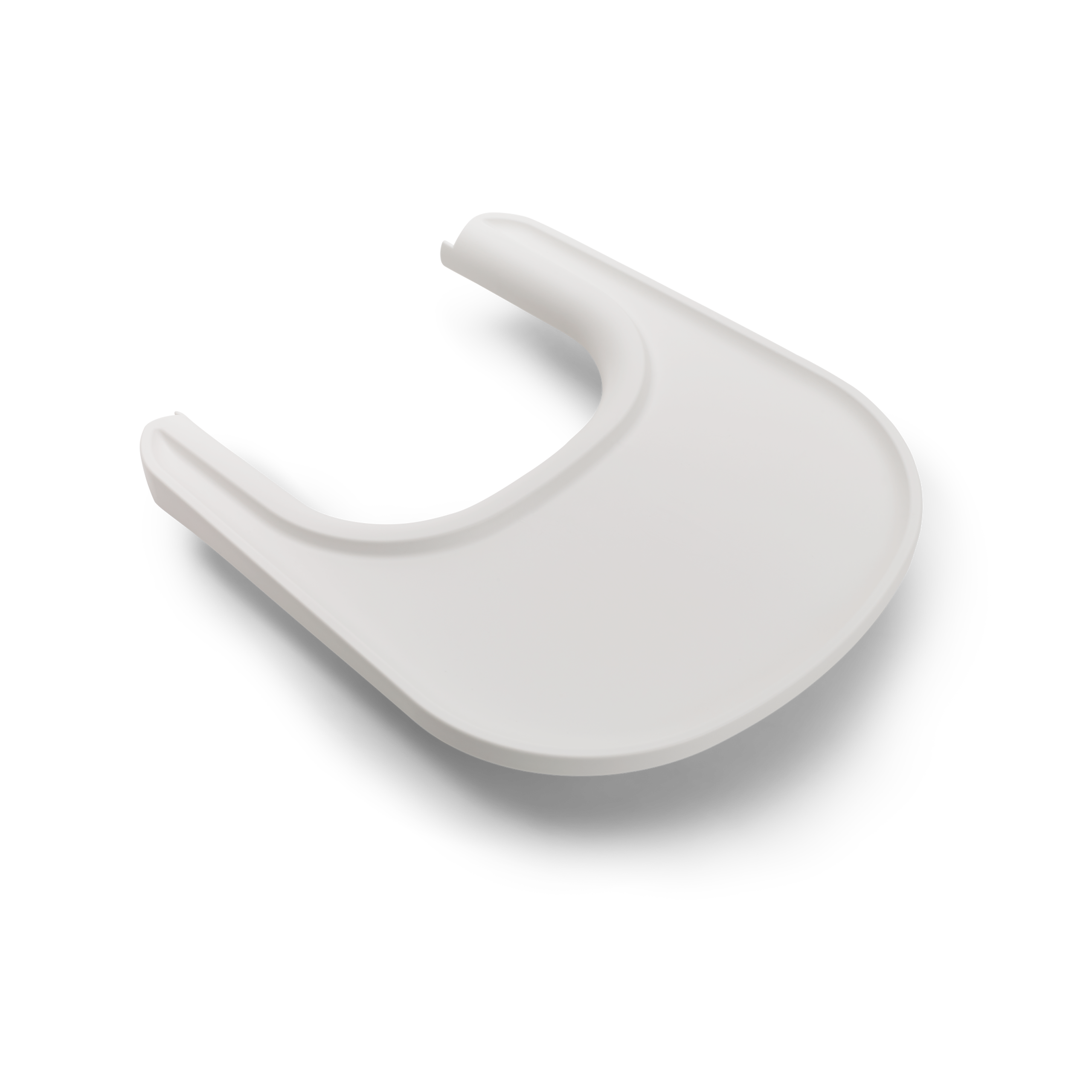 Bugaboo Giraffe tray in white. - Thumbnail Slide 1 of 3