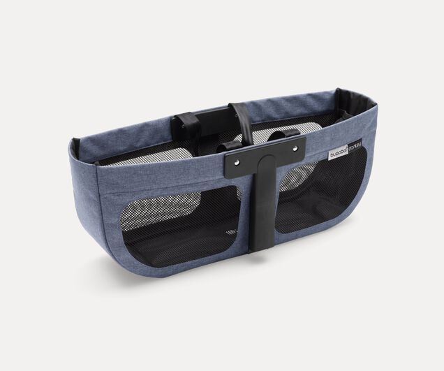 Bugaboo Donkey2 side luggage basket BLUE MELANGE - Main Image Slide 1 of 1