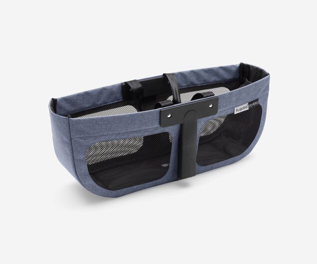 Bugaboo Donkey2 side luggage basket BLUE MELANGE - Main Image Slide 1 of 1