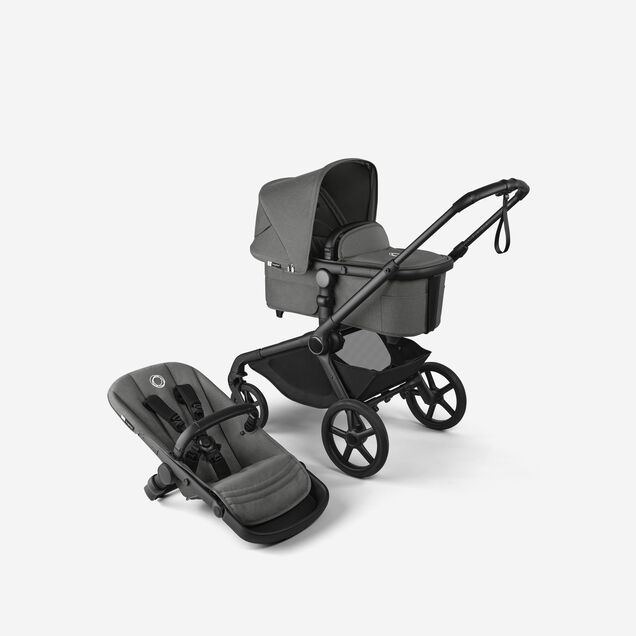 Bugaboo Kangaroo complete US BLACK/MOON GREY-MOON GREY - Main Image Slide 1 of 1