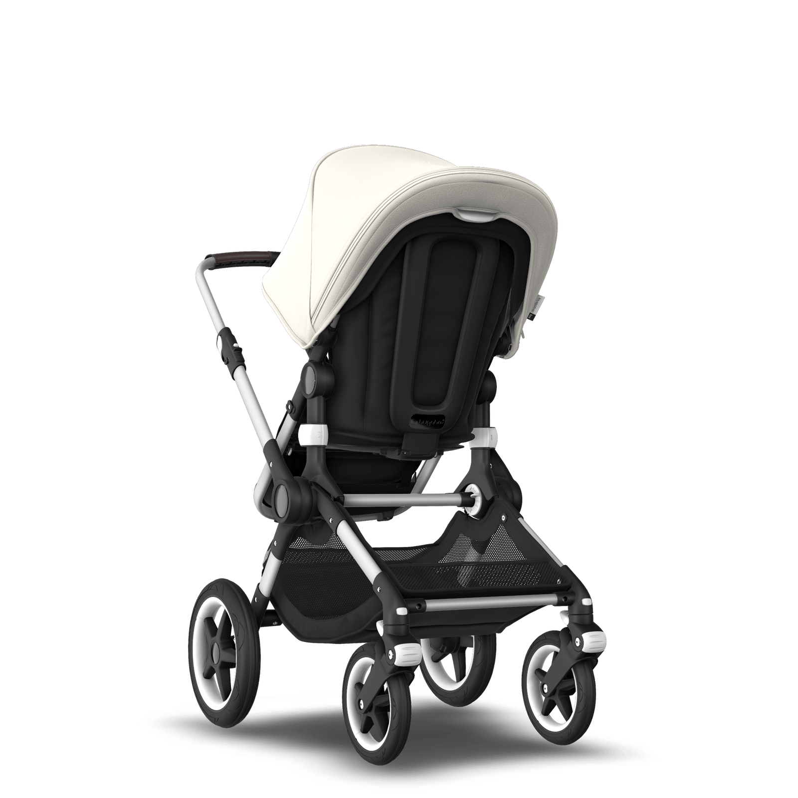 EU - Bugaboo Fox stroller bundle alu black fresh white