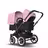 US - D2D stroller bundle black, black, soft pink - Thumbnail Slide 1 of 3