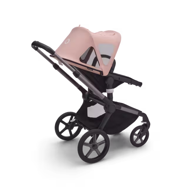 Bugaboo Fox/Cameleon3/Lynx breezy sun canopy v2 MORNING PINK - Main Image Slide 4 of 6