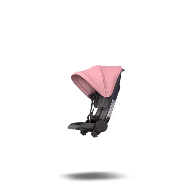 Bugaboo Ant style set complete ASIA GREY MELANGE-PINK MELANG - Main Image Slide 2 of 6