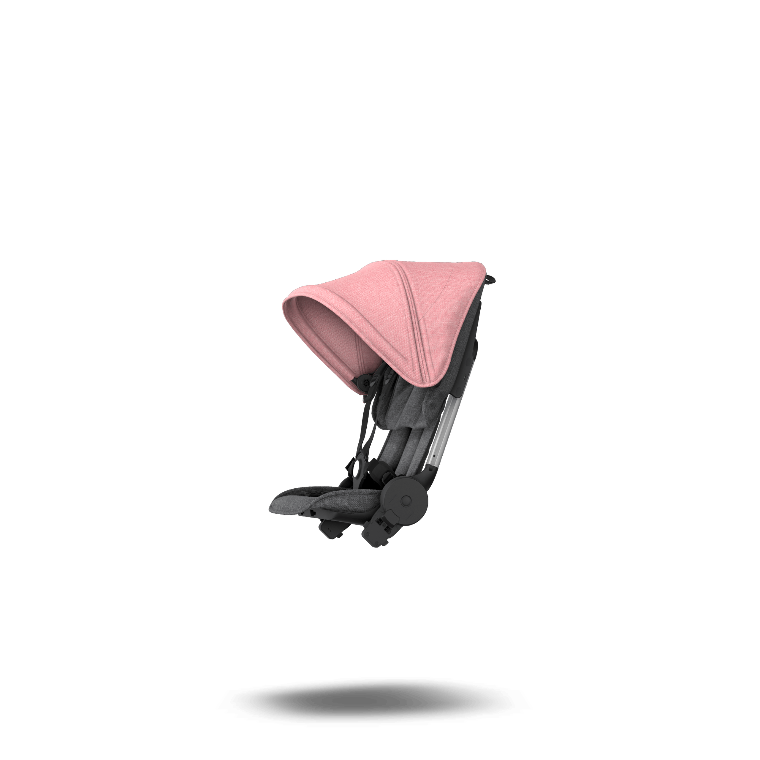 Bugaboo Ant style set complete ASIA GREY MELANGE-PINK MELANG - Thumbnail Slide 2 of 6