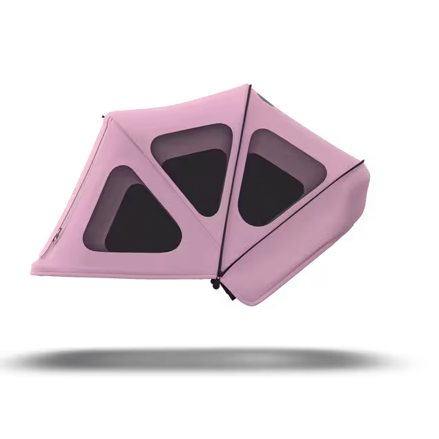 Bugaboo donkey breezy sun canopy SOFT PINK - Main Image Slide 6 of 8