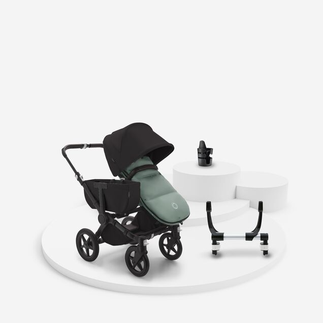 Bugaboo Donkey 5 Mono Unverzichtbare Kinderwagen-Sets - Main Image Slide 1 of 5