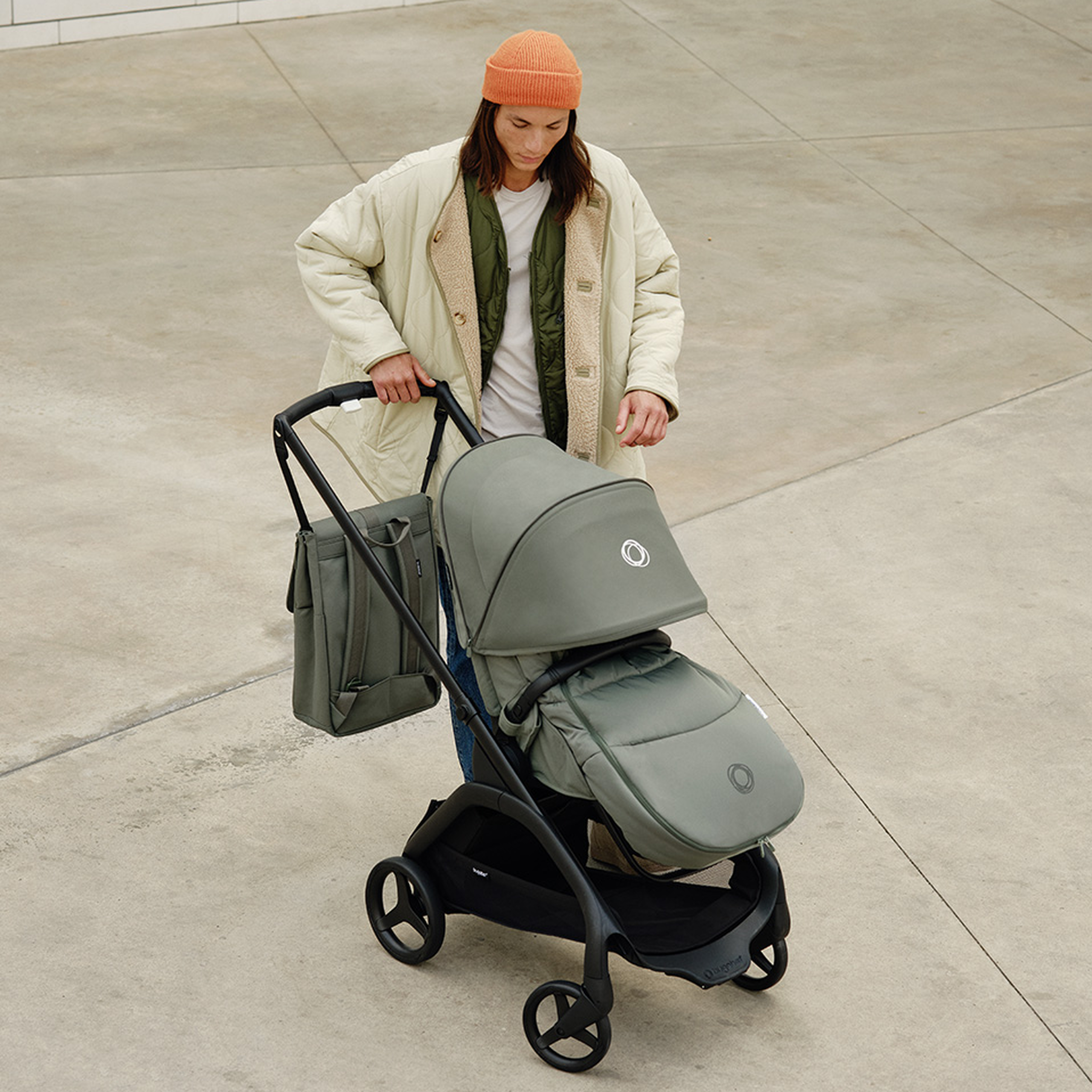 Bugaboo footmuff CARAMEL BROWN - Thumbnail Slide 7 of 8