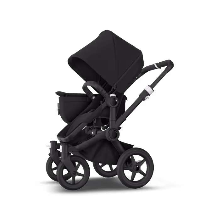 Bugaboo Donkey 3 Mono Complete black sun canopy, black seat, black chassis - Main Image Slide 4 of 5