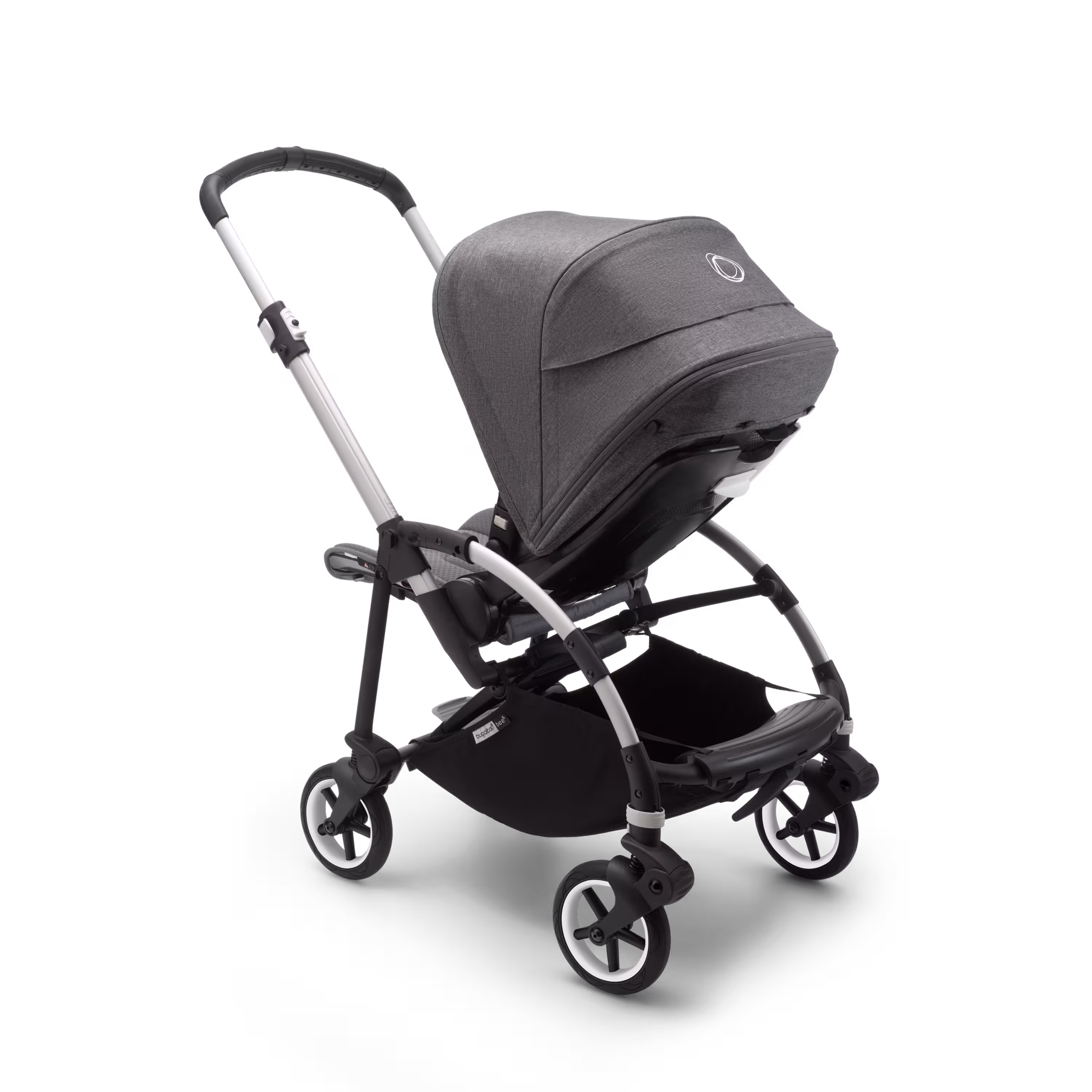 Bugaboo Bee6 complete RW fabric NA ALU/GREY-GREY MELANGE - Main Modal Image Slide 2 of 3