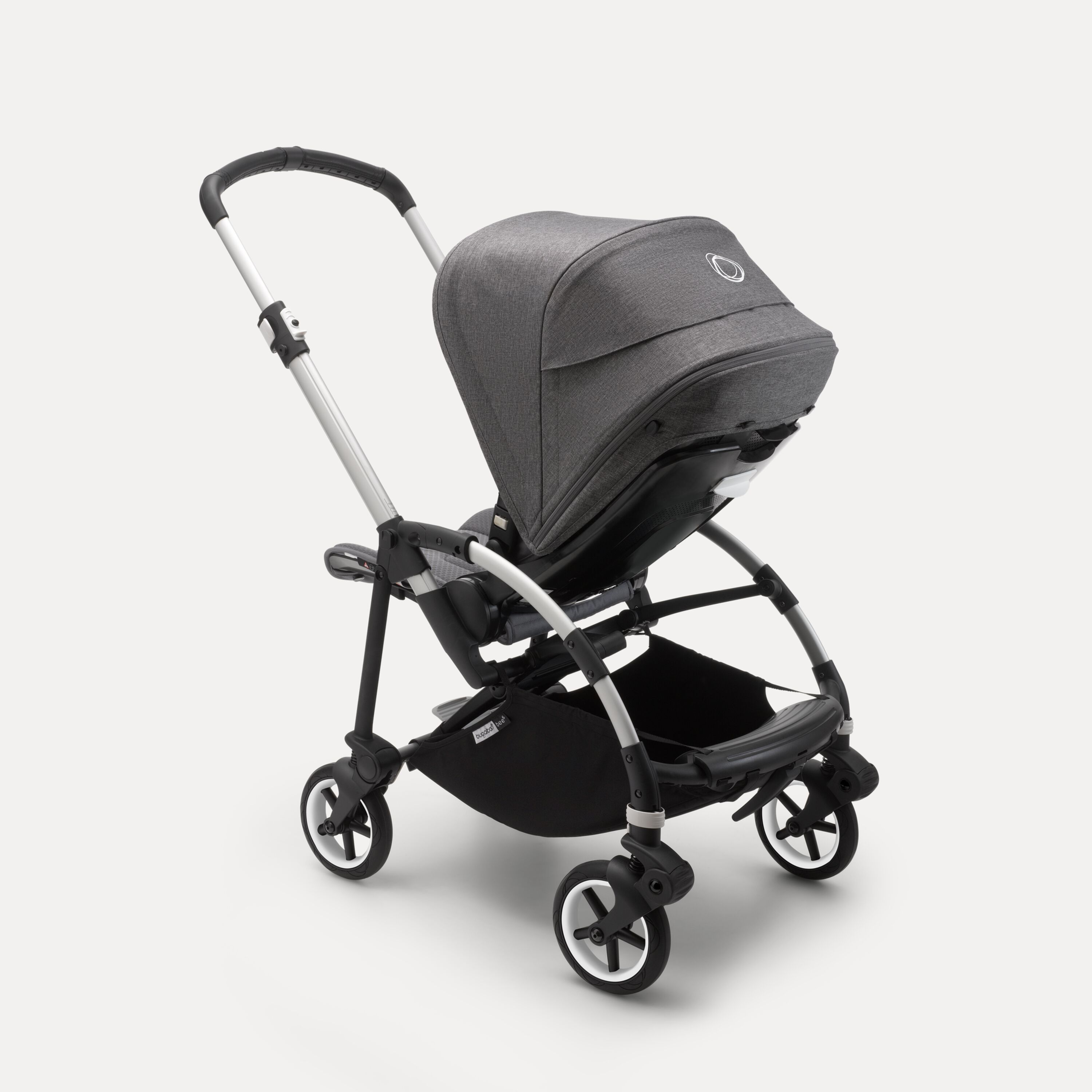 Bugaboo Bee6 complete ALU/GREY -GREY MELANGE - Main Modal Image Slide 2 of 3