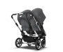 US - Bugaboo D3T stroller bundle aluminum grey melange grey melange - Thumbnail Slide 5 of 6
