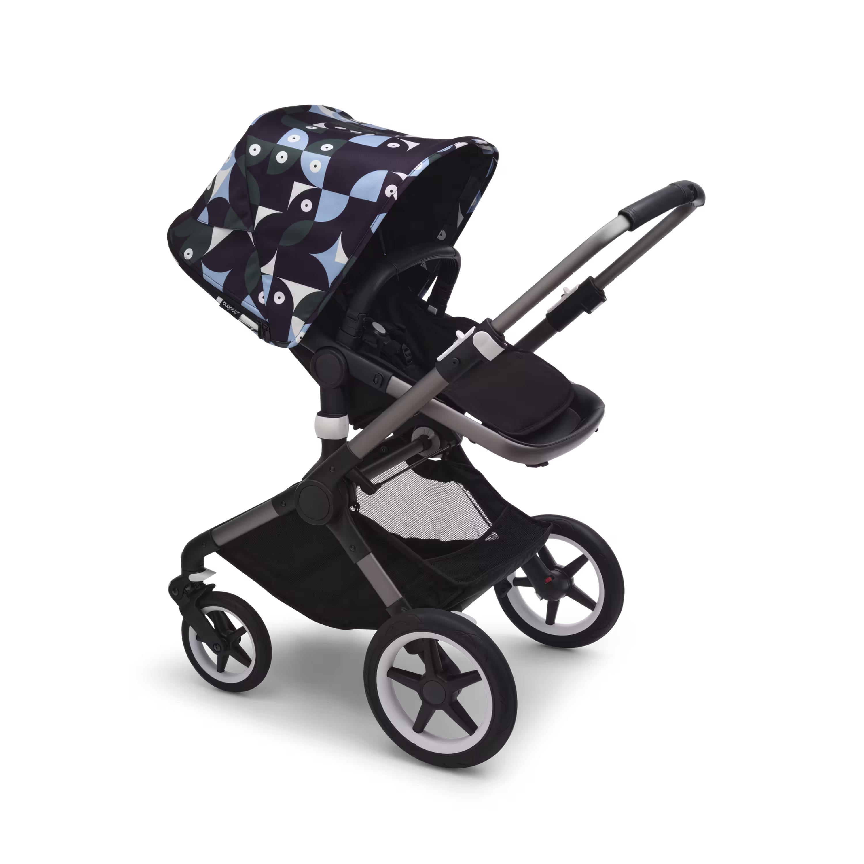 Bugaboo Fox 3 sun canopy Animal Explorer GREEN/ LIGHT BLUE - Main Modal Image Slide 6 of 7