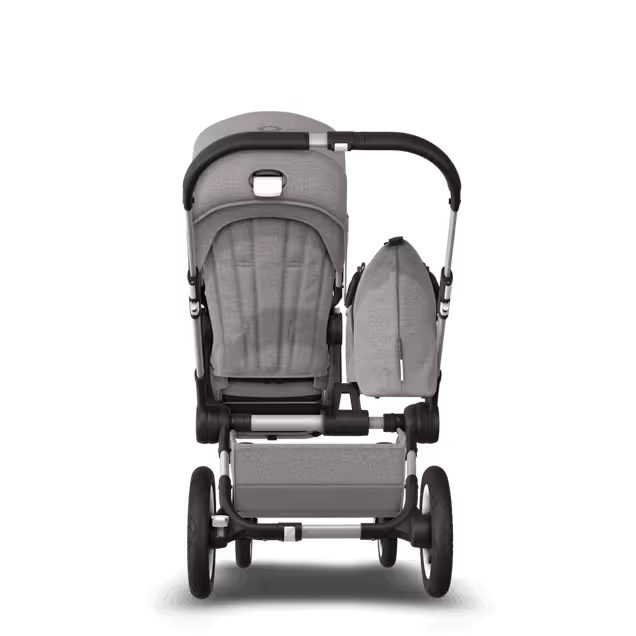 Refurbished Bugaboo Donkey2 Mono complete BLACK/MINERAL LIGHT GREY - Main Image Slide 6 of 14