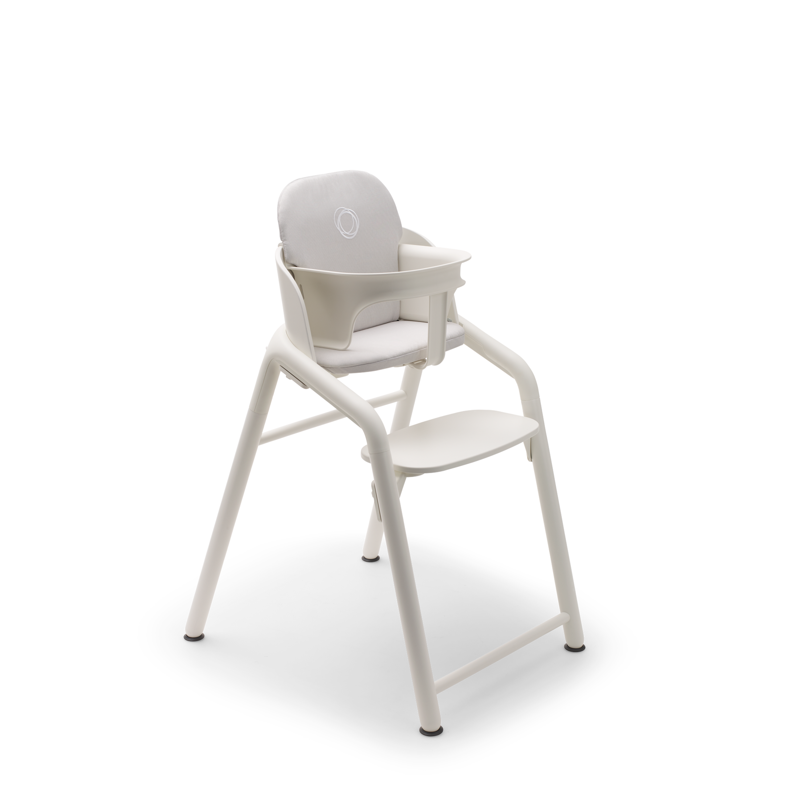 Bugaboo Giraffe chair with baby set and baby pillow set in white. - Thumbnail Slide 2 of 4