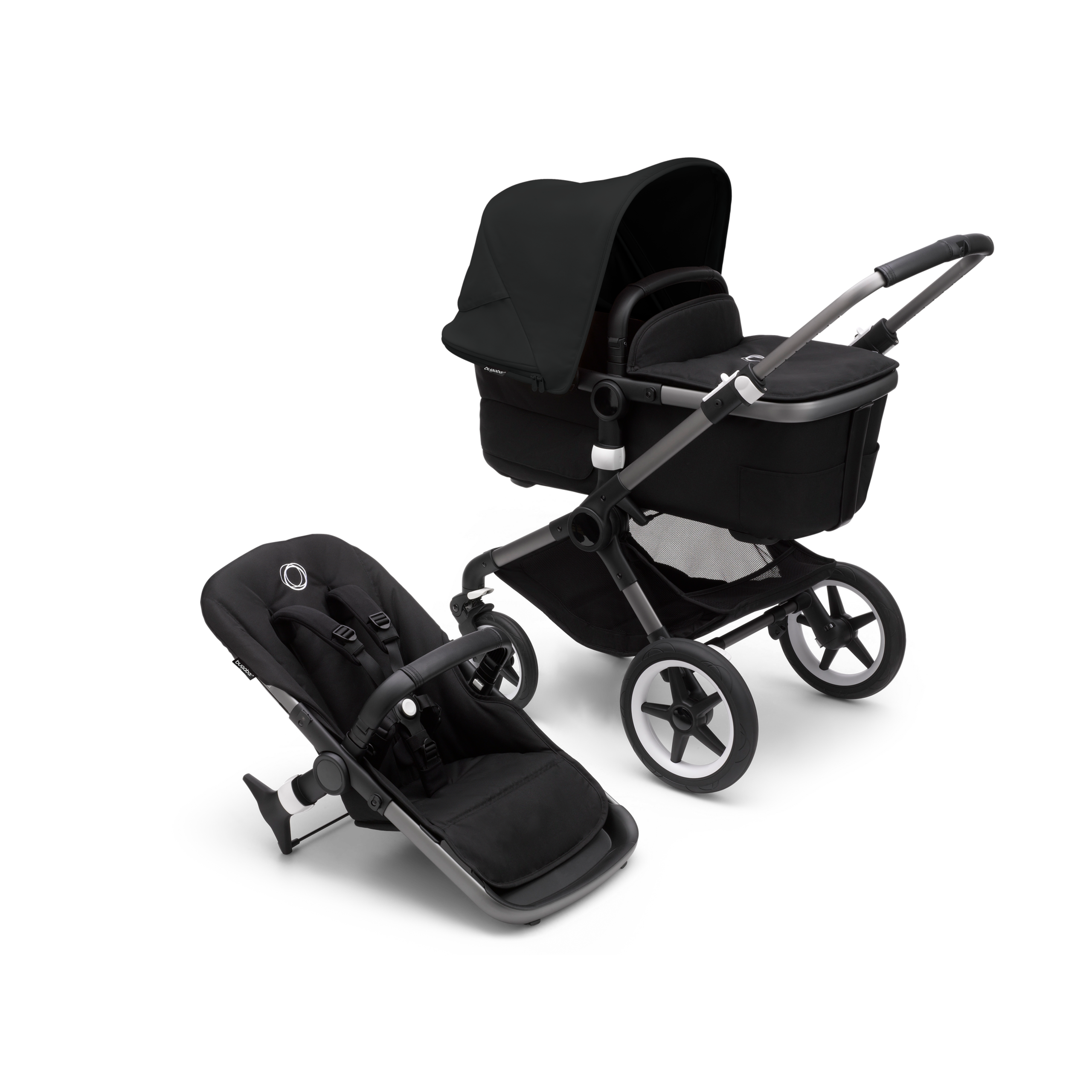 Refurbished Bugaboo Fox 3 bassinet and seat stroller - Thumbnail Slide 1 of 4