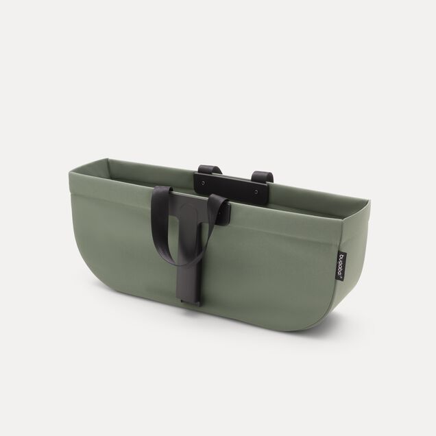 Bugaboo Donkey 5 side luggage basket FOREST GREEN - Main Image Slide 1 of 2