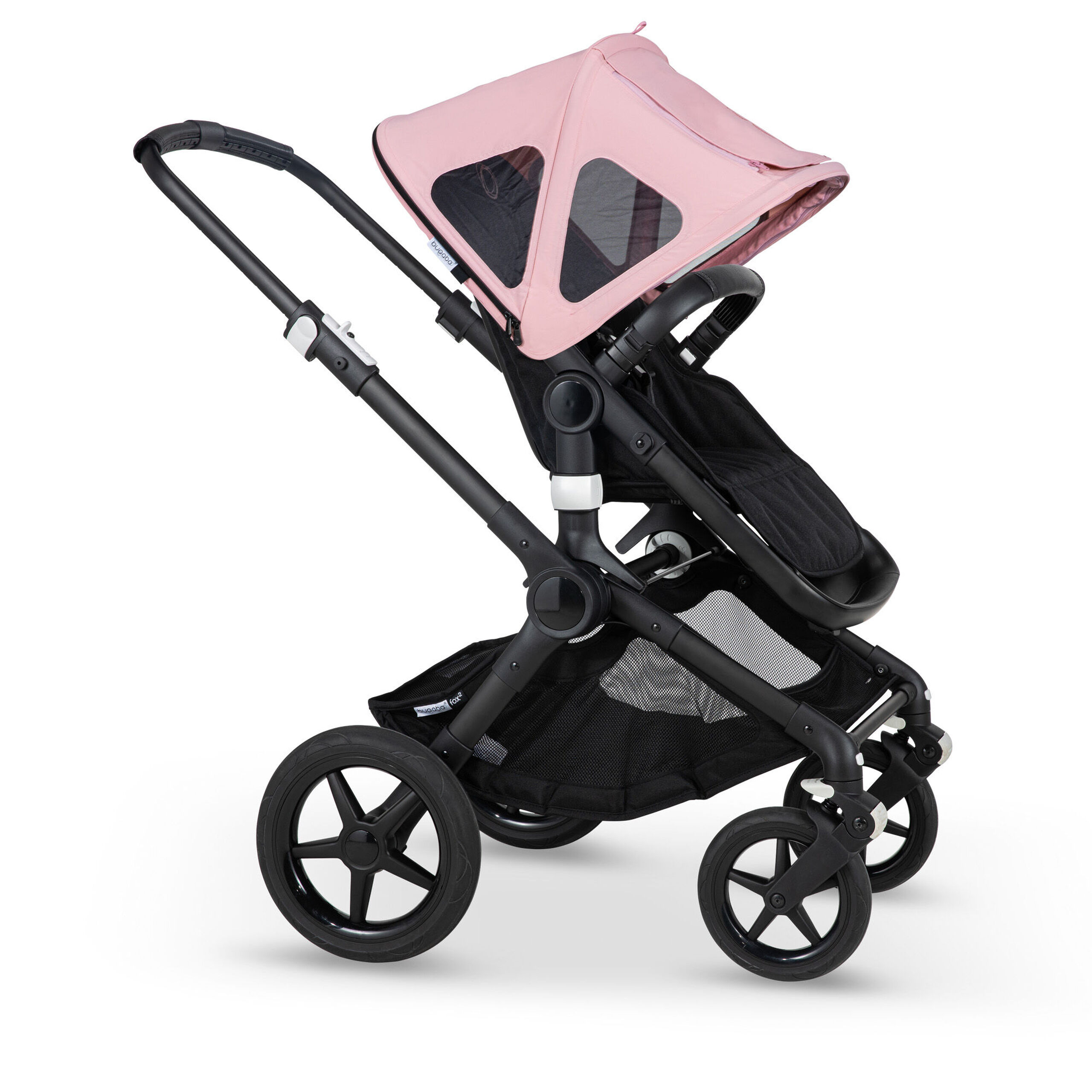 Bugaboo Fox/Cameleon3 breezy sun canopy SOFT PINK - Thumbnail Slide 13 of 25