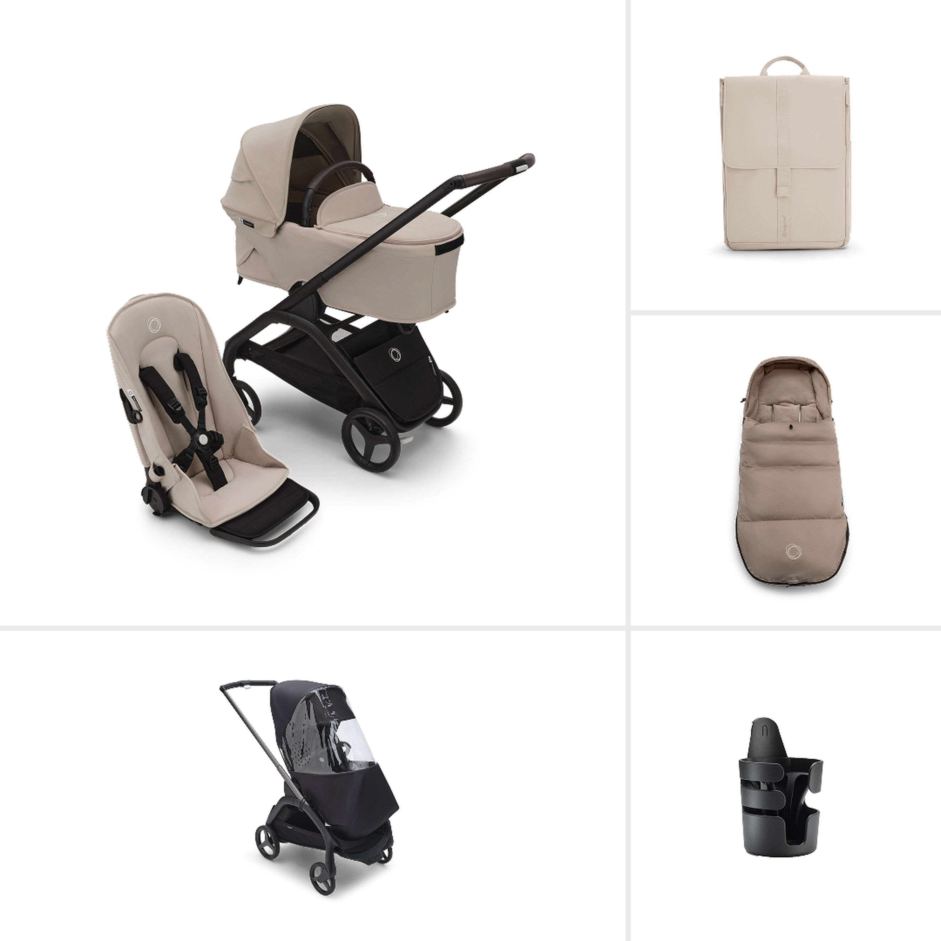 Bugaboo Dragonfly Komplett Barnvagnspaket - Main Modal Image Slide 1 of 6
